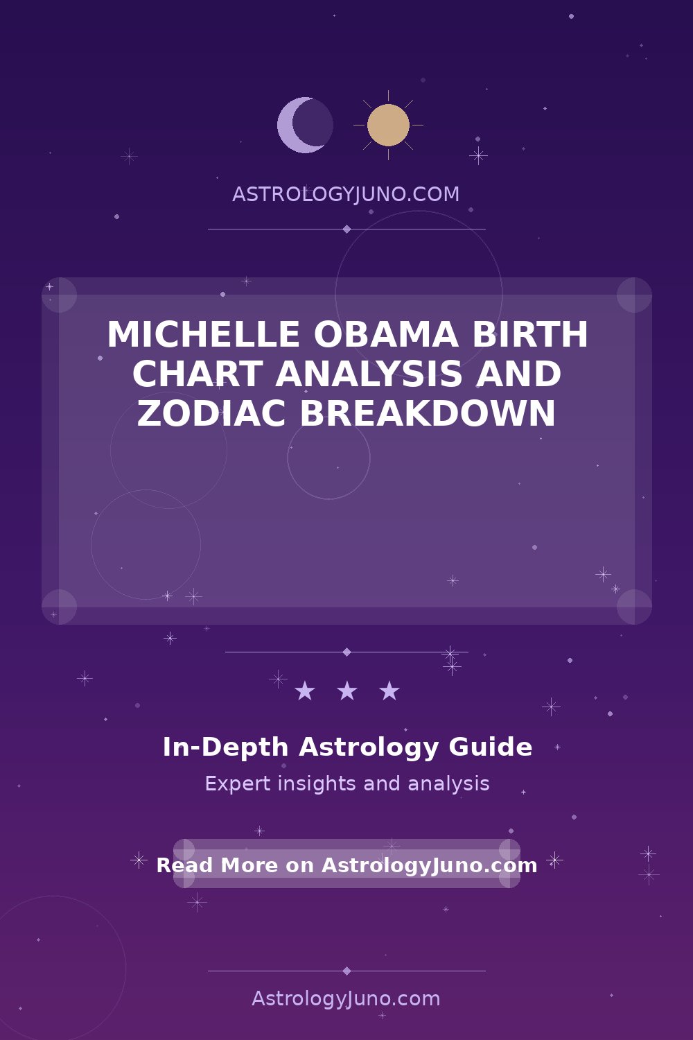 In-depth Michelle Obama Astrology Analysis - Astrology Juno