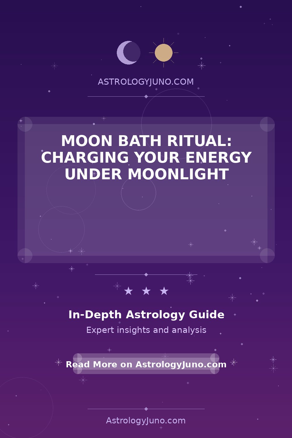 Moon Bath Ritual: Energize Under the Moon - Astrology Juno