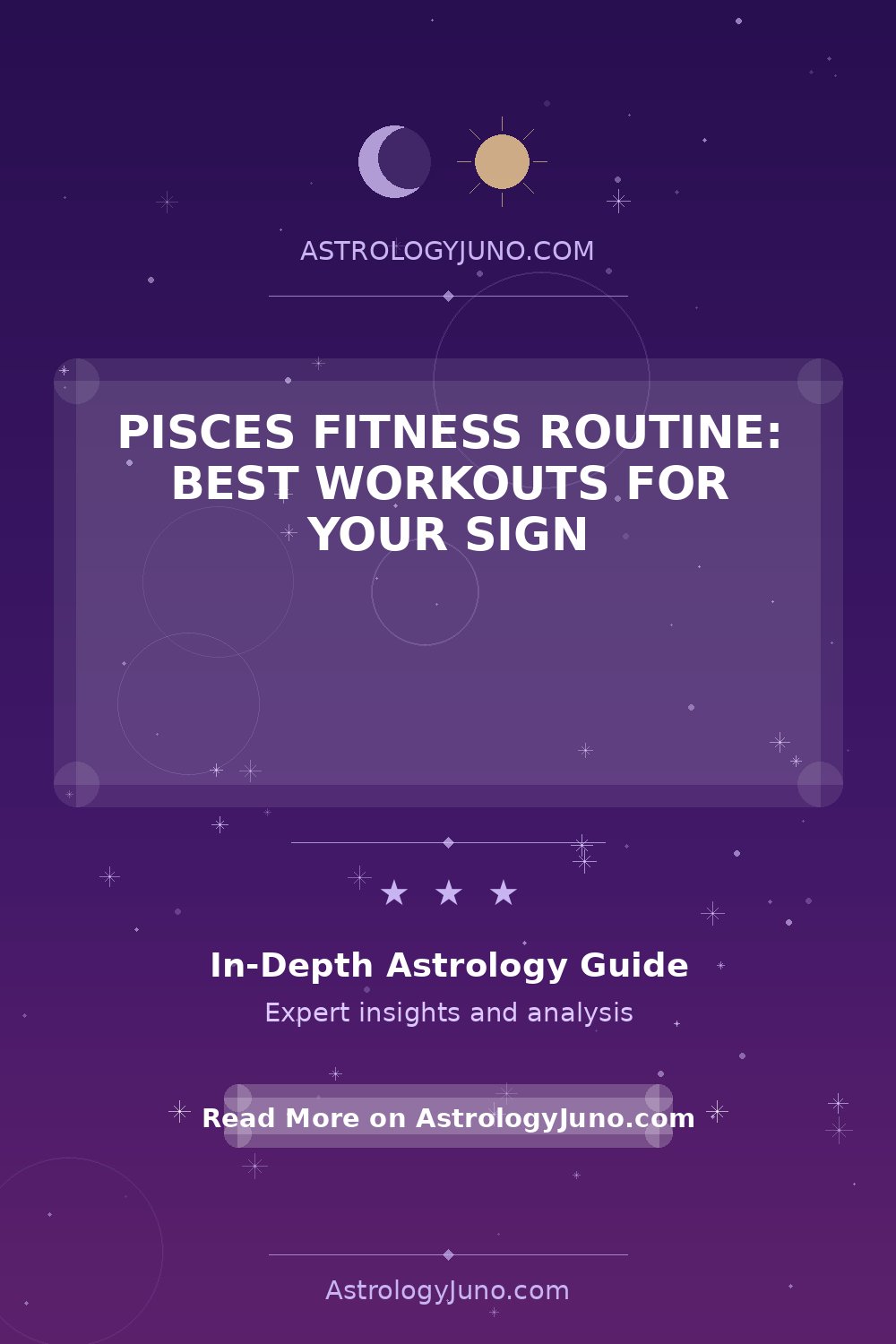 Optimal Fitness for Pisces: Best Workouts & Tips - Astrology Juno