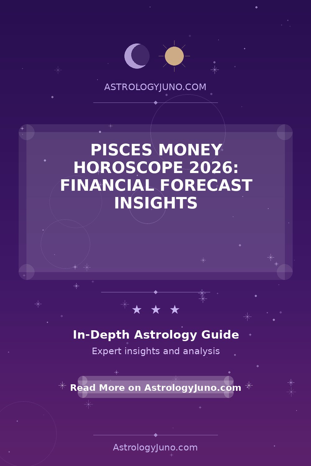Pisces Money Horoscope 2026: Financial Insights - Astrology Juno