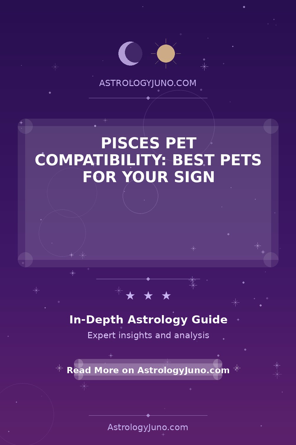 Pisces Pet Compatibility: Find Your Ideal Companion - Astrology Juno