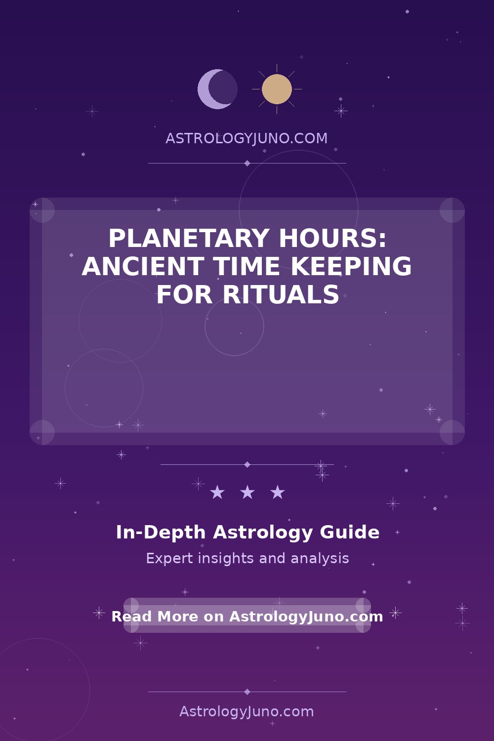 Explore Planetary Hours for Rituals in Astrology - Astrology Juno