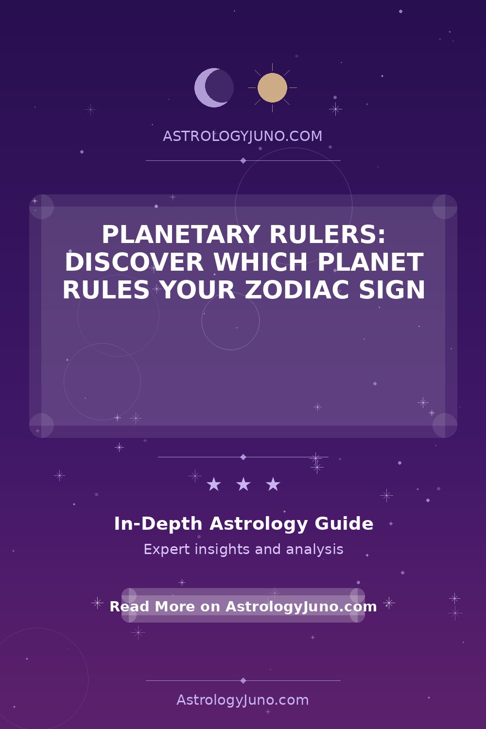 Planetary Rulers of Zodiac Signs Explained - Astrology Juno