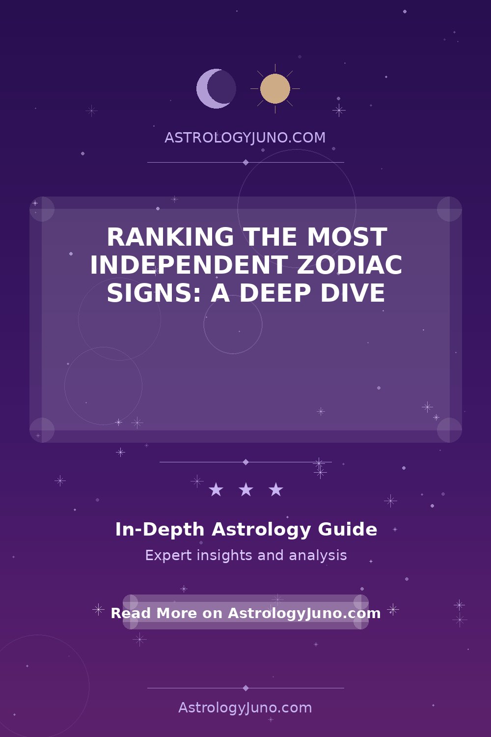 Top Independent Zodiac Signs Ranked & Explained - Astrology Juno