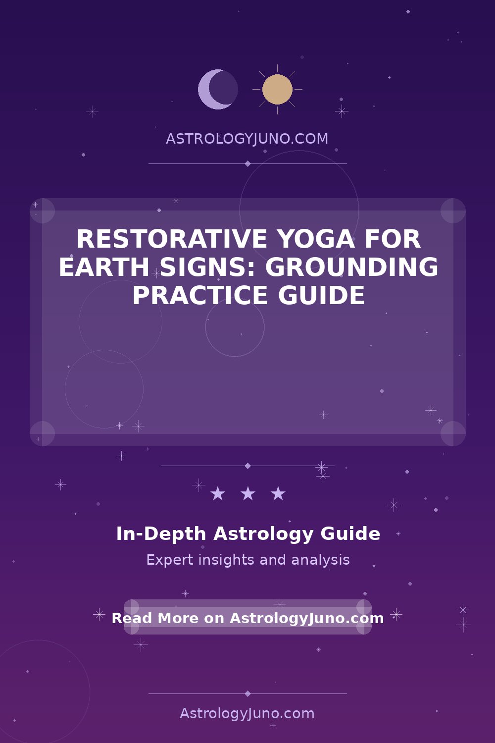 Grounding Practices for Earth Signs in Yoga - Astrology Juno