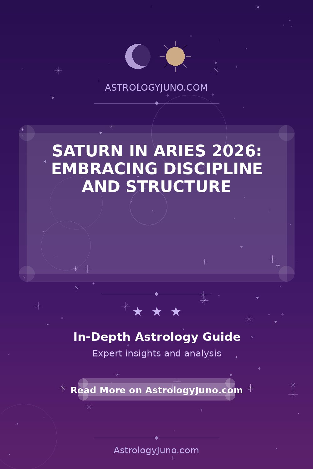 Saturn in Aries 2026: Your Guide to Discipline - Astrology Juno