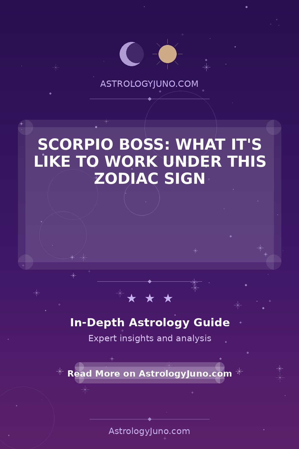 Working Under a Scorpio Boss: Insights & Tips - Astrology Juno