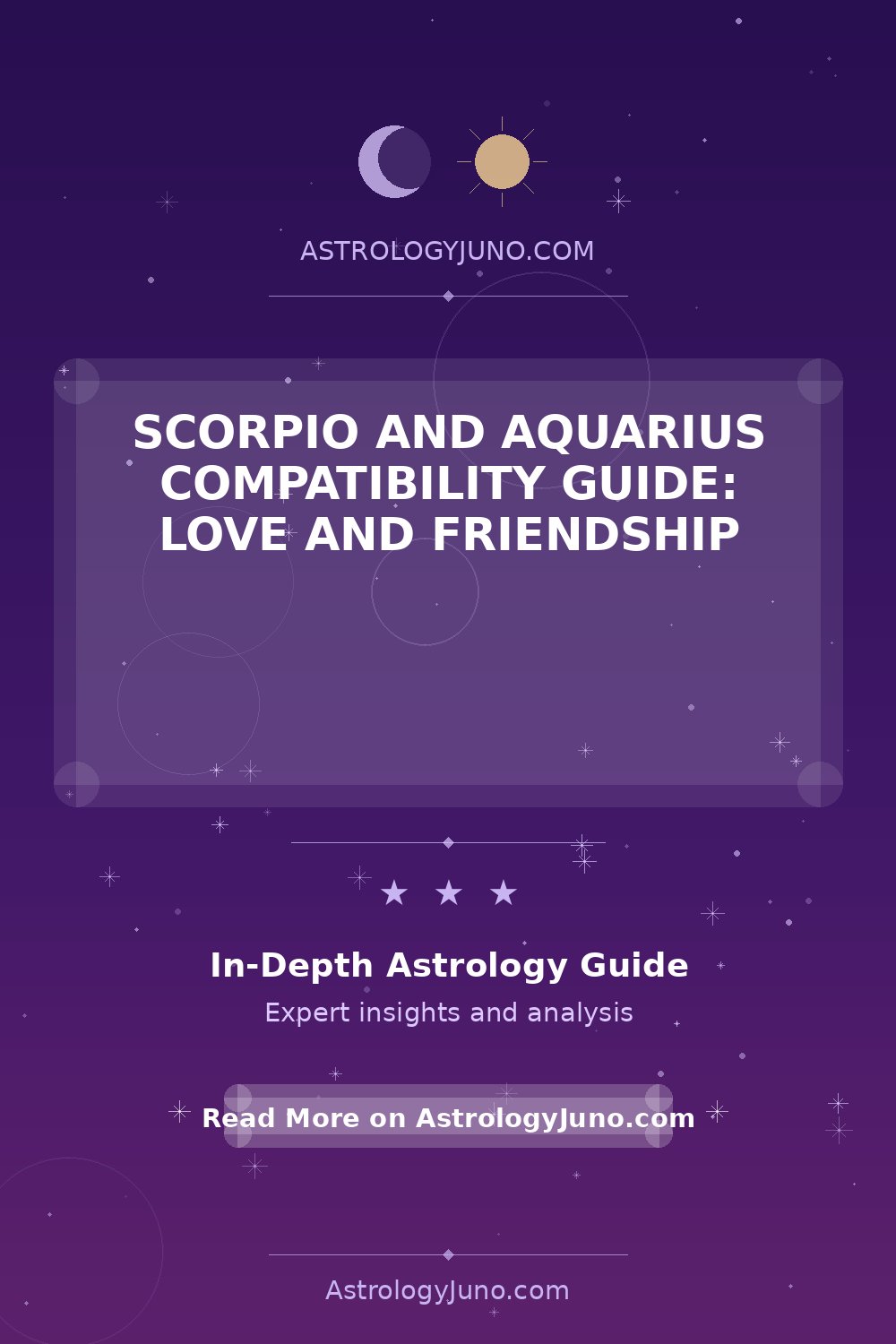 Scorpio and Aquarius Compatibility Explained - Astrology Juno