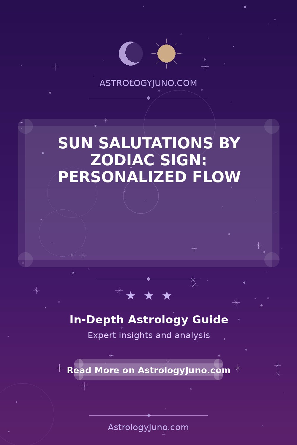 Personalized Sun Salutations for Every Zodiac Sign - Astrology Juno