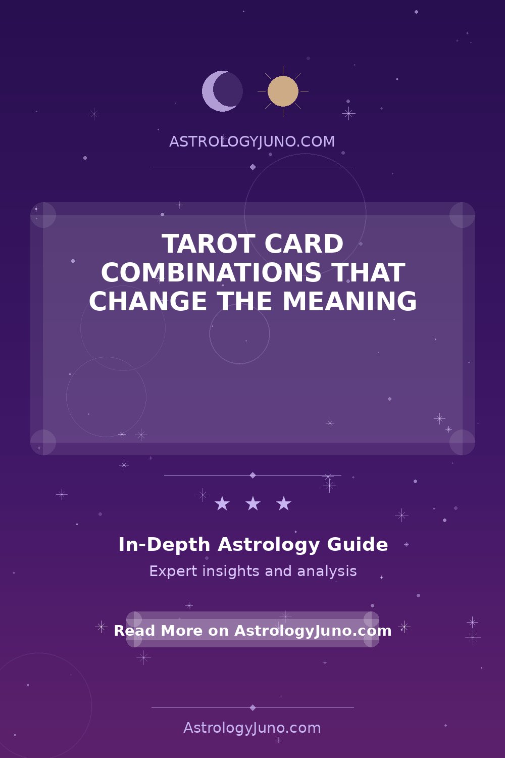 Transformative Tarot Card Combinations Explained - Astrology Juno