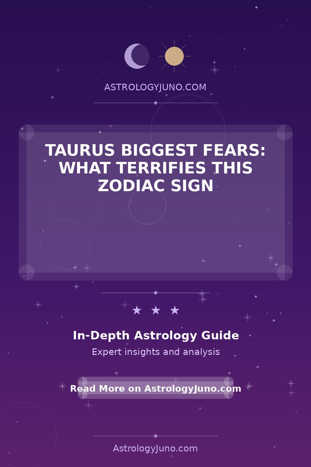 Taurus Biggest Fears: What Terrifies This Zodiac Sign - Astrology Juno