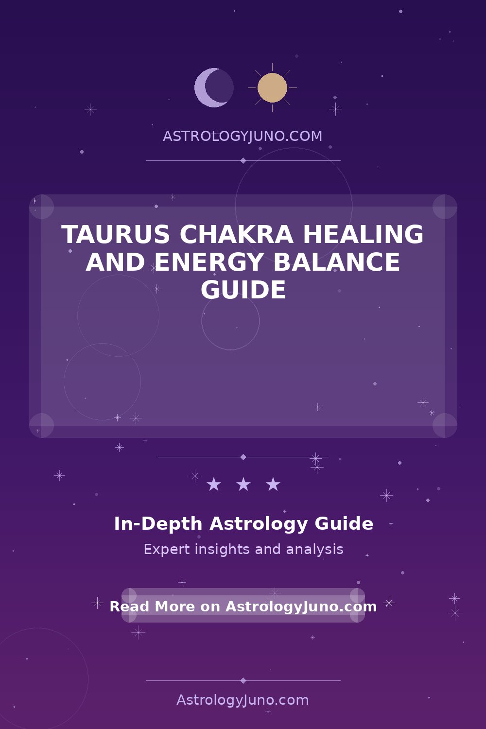 Taurus Chakra Healing & Energy Balance Guide - Astrology Juno