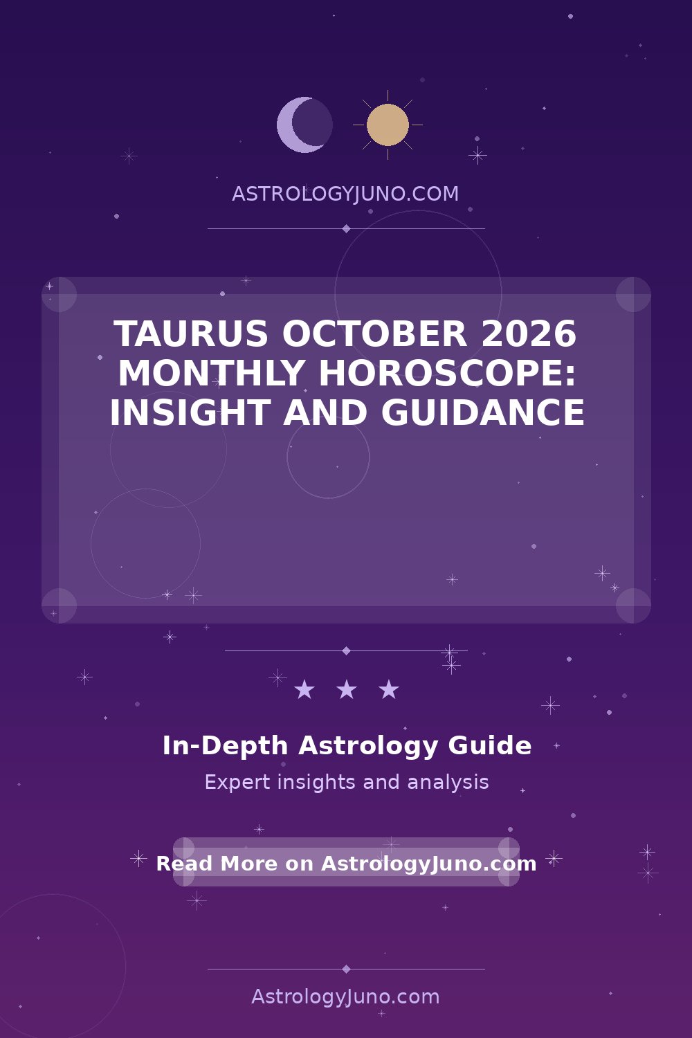 Taurus October 2026 Horoscope: Key Insights and Predictions - Astrology ...