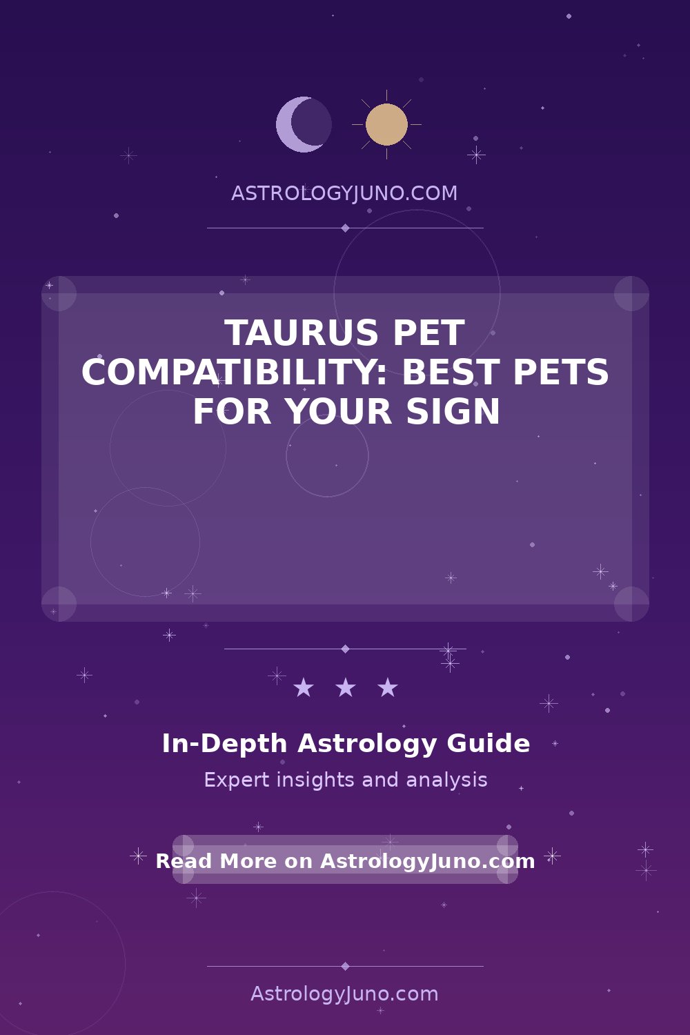 Taurus Pet Compatibility Guide - Astrology Juno