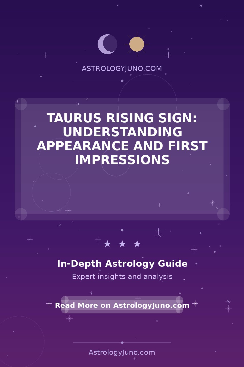 Taurus Rising Sign: Insights on Appearance & Impressions - Astrology Juno