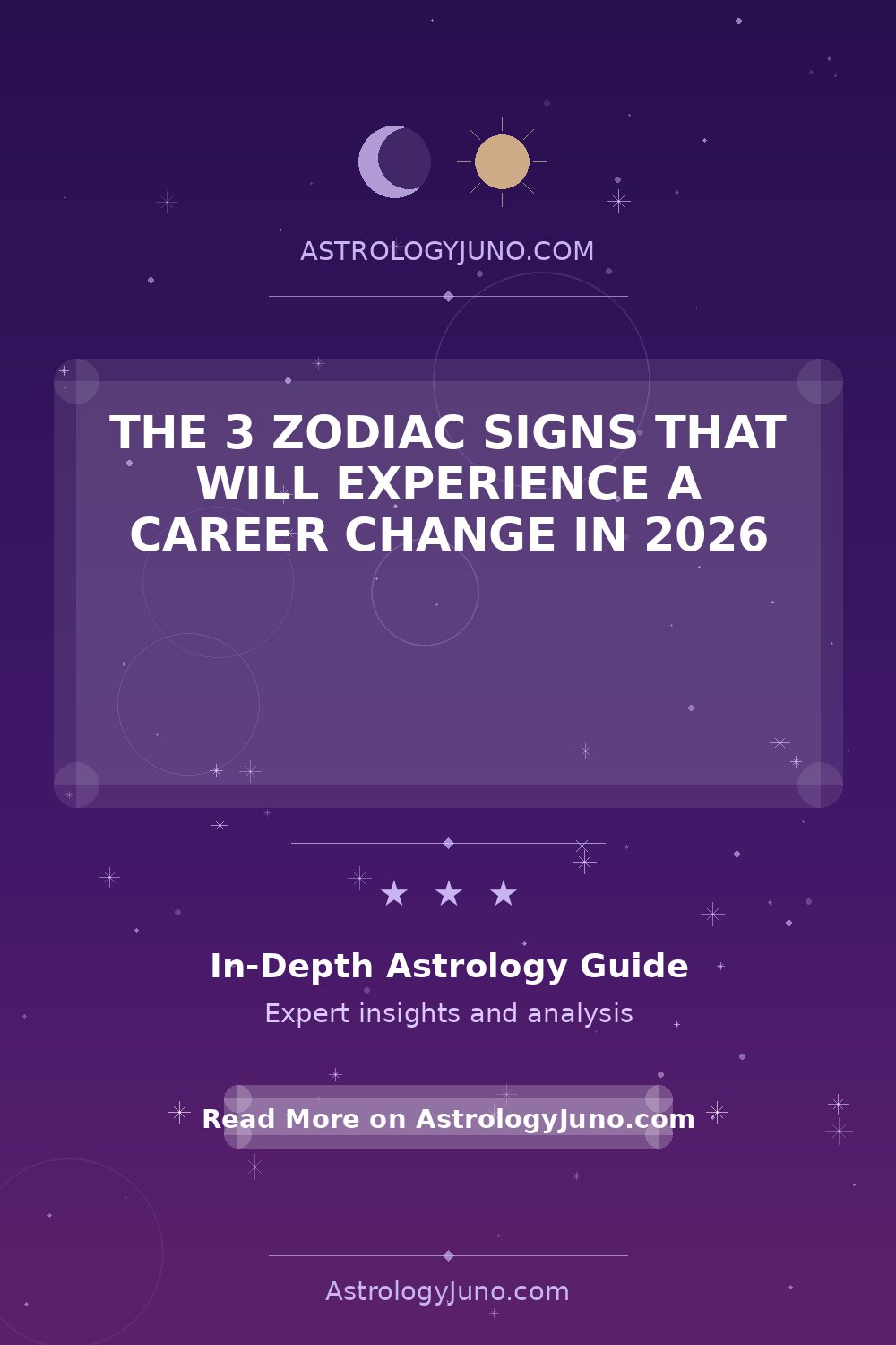 The 3 Zodiac Signs That Will Experience a Career Change in 2026 ...