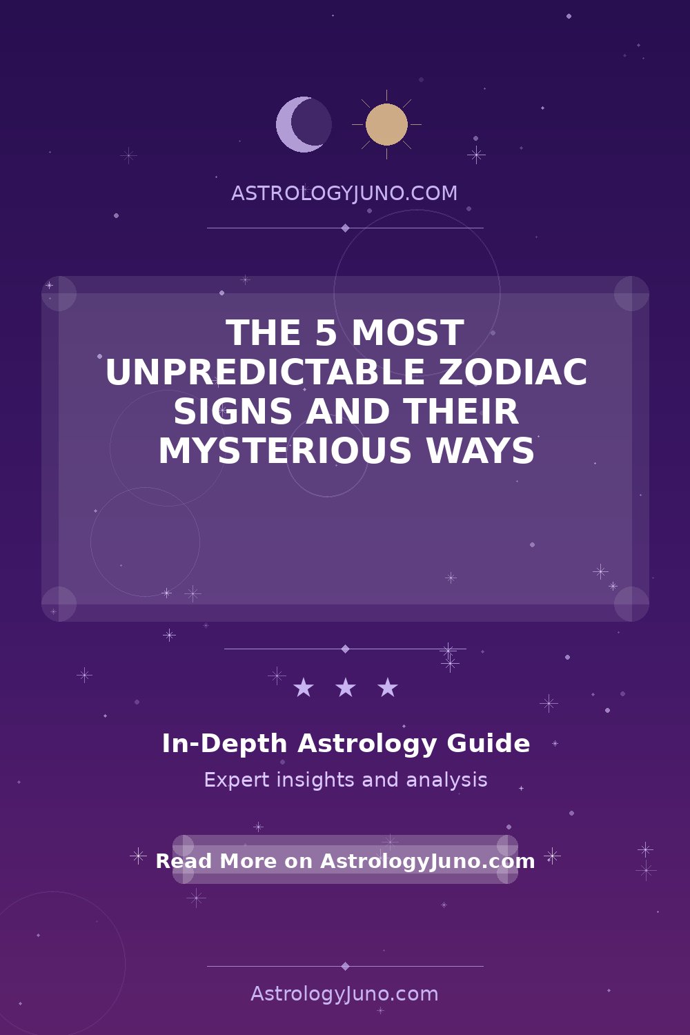 The 5 Most Unpredictable Zodiac Signs and Their Mysterious Ways ...