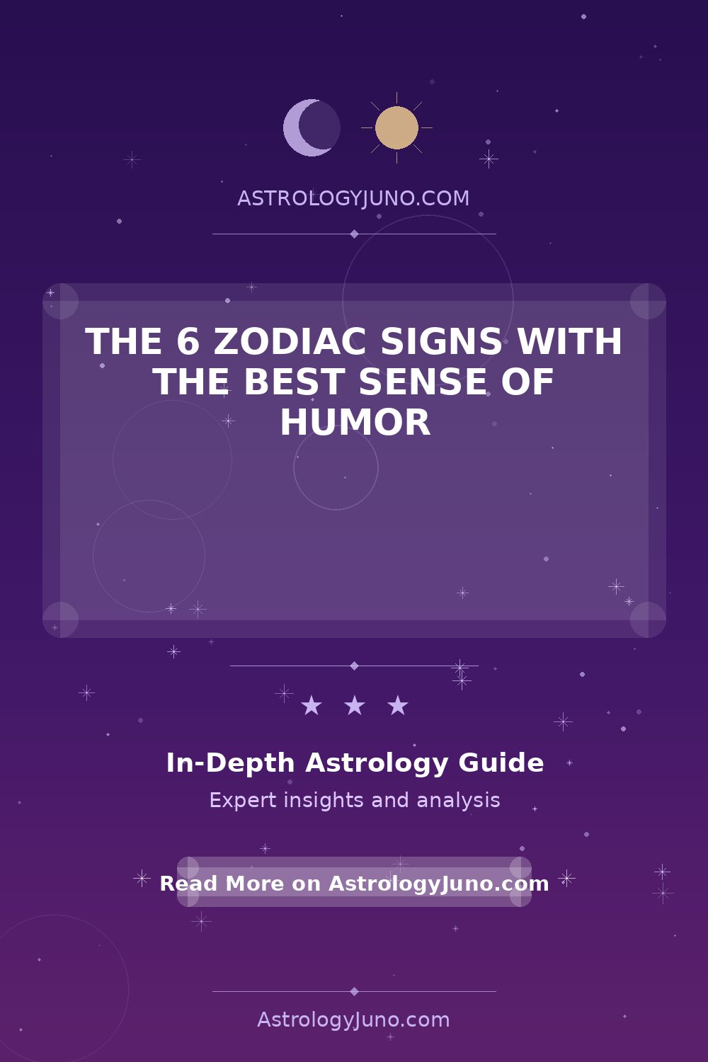 The 6 Zodiac Signs With the Best Sense of Humor - Astrology Juno