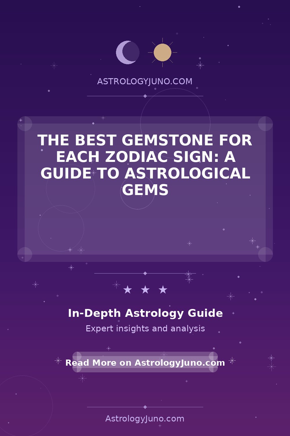 The Best Gemstone for Each Zodiac Sign: A Guide to Astrological Gems ...