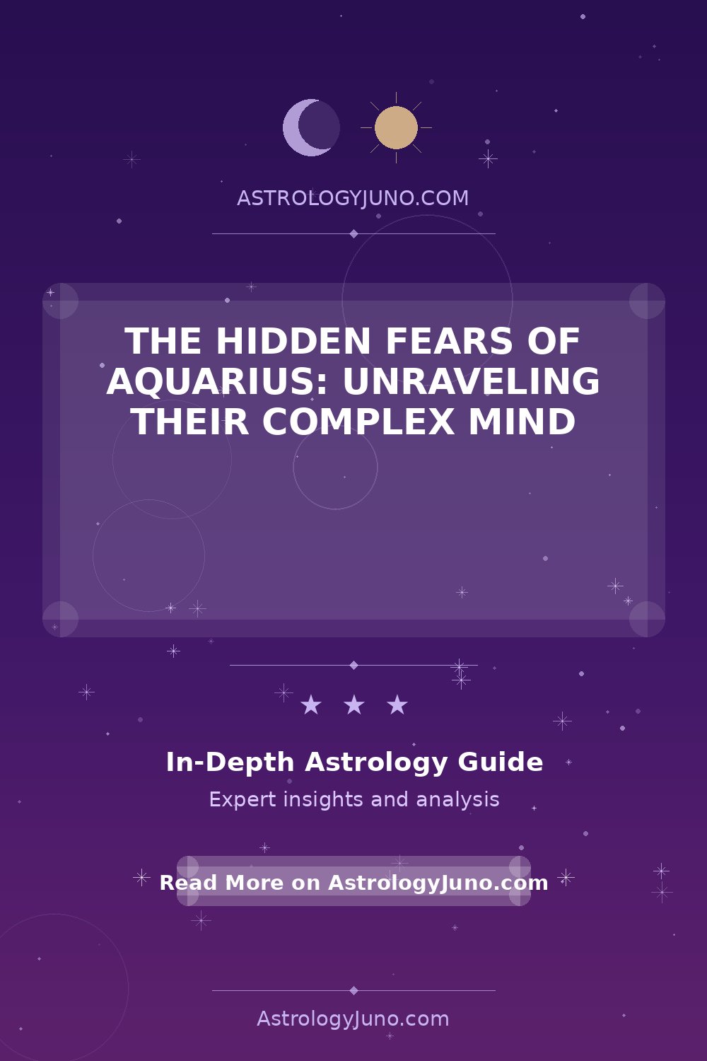 Aquarius Fears and Insecurities Explained - Astrology Juno