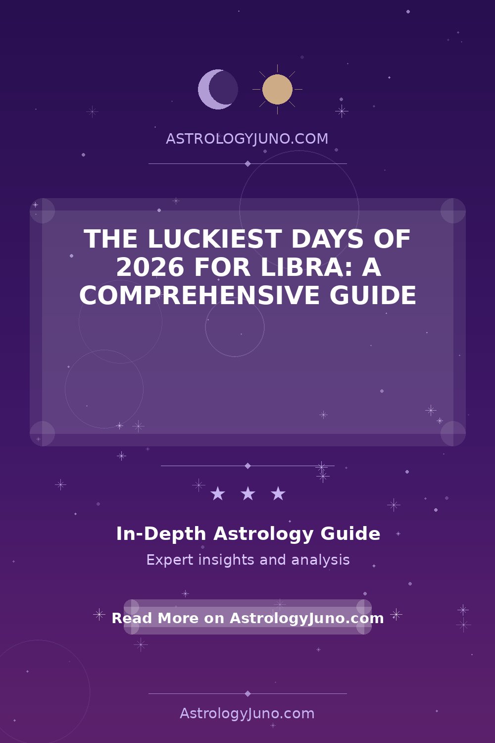 Luckiest Days for Libra in 2026 - Astrology Juno
