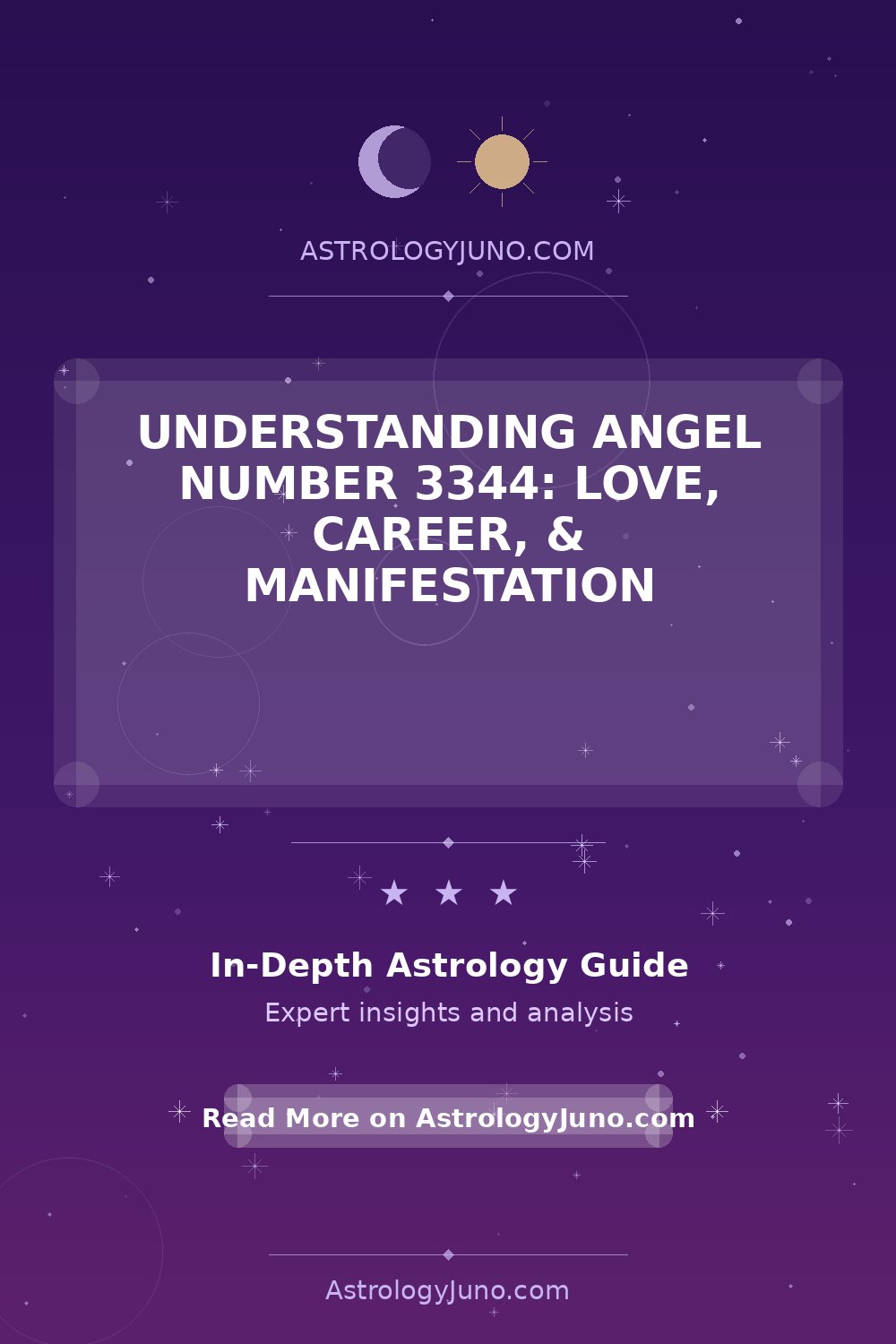Angel Number 3344: Meaning & Insights - Astrology Juno