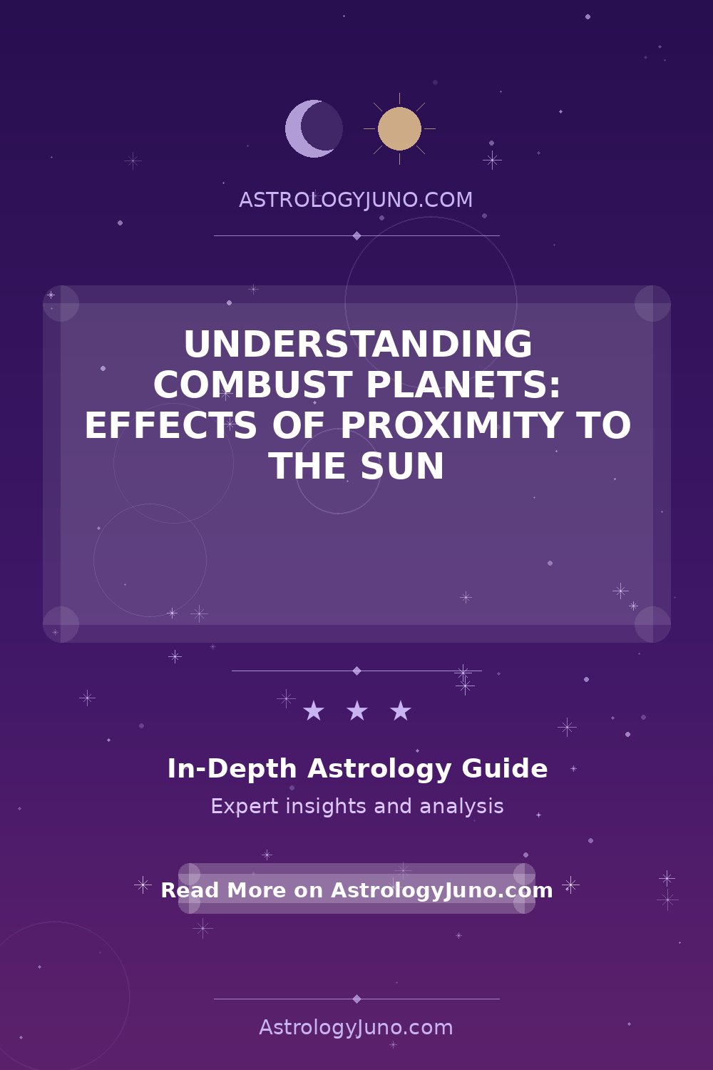 Combust Planets: The Impact of Sun Proximity - Astrology Juno