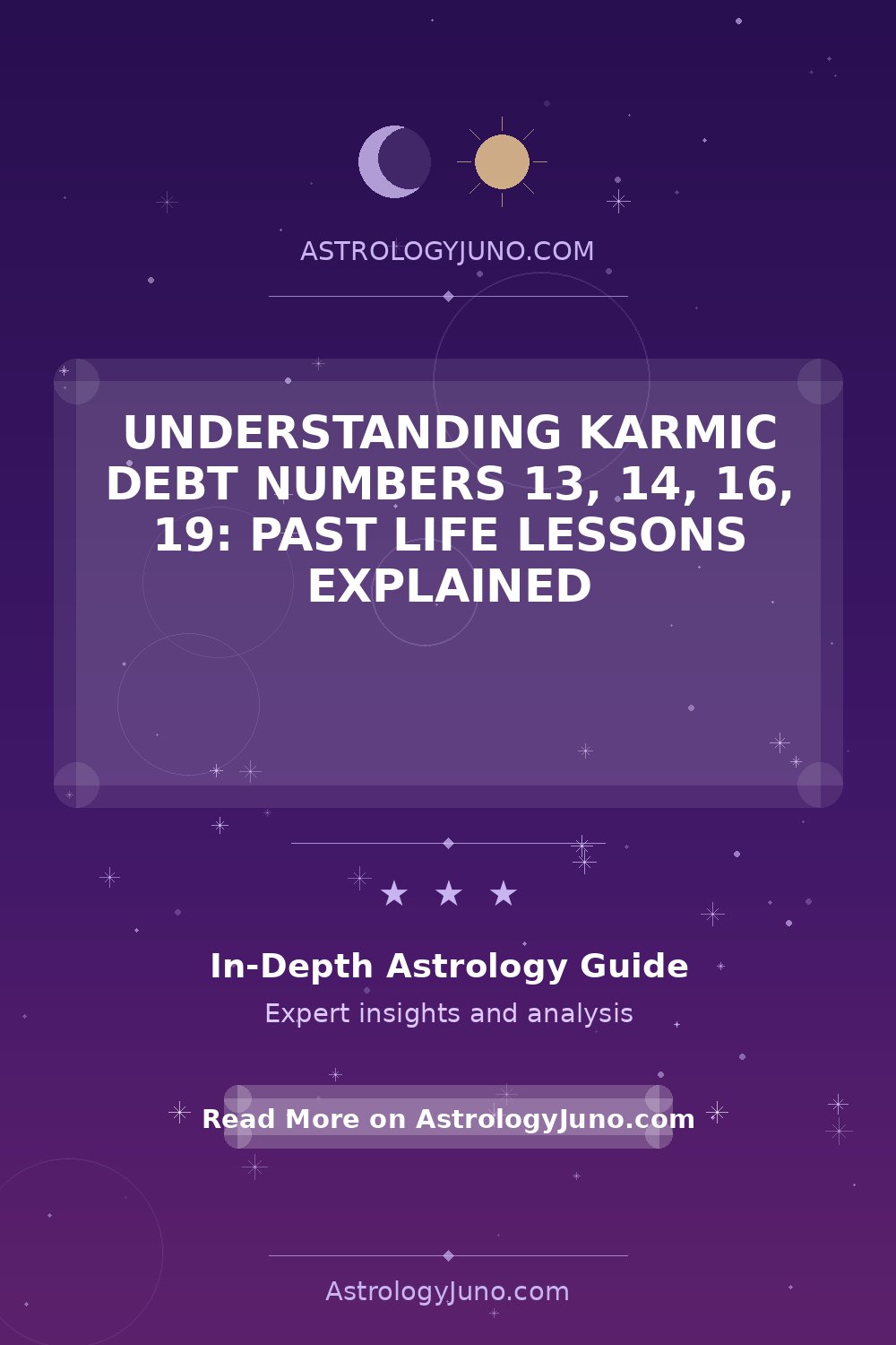 Understanding Karmic Debt Numbers 13, 14, 16, 19: Past Life Lessons ...