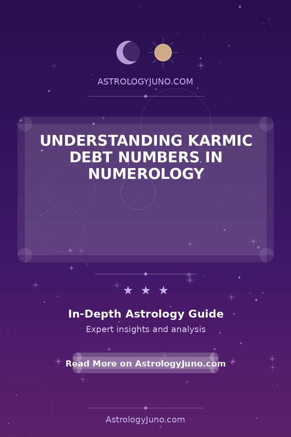 Karmic Debt Numbers in Numerology Explained Astrology Juno