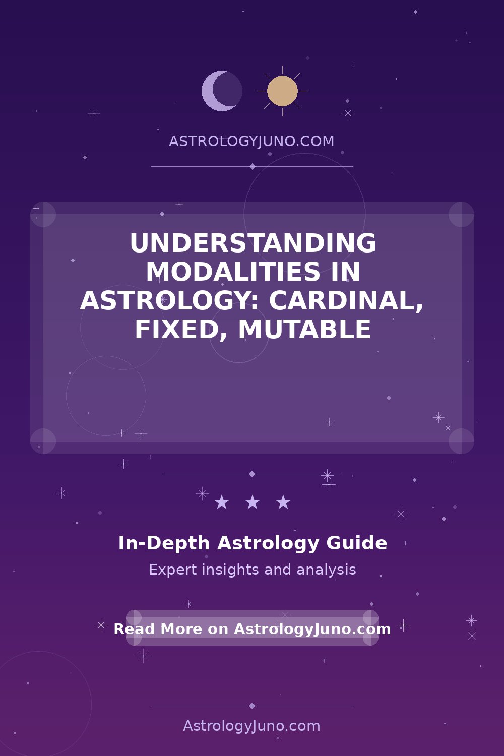 Astrology Modalities Explained: Cardinal, Fixed, Mutable - Astrology Juno