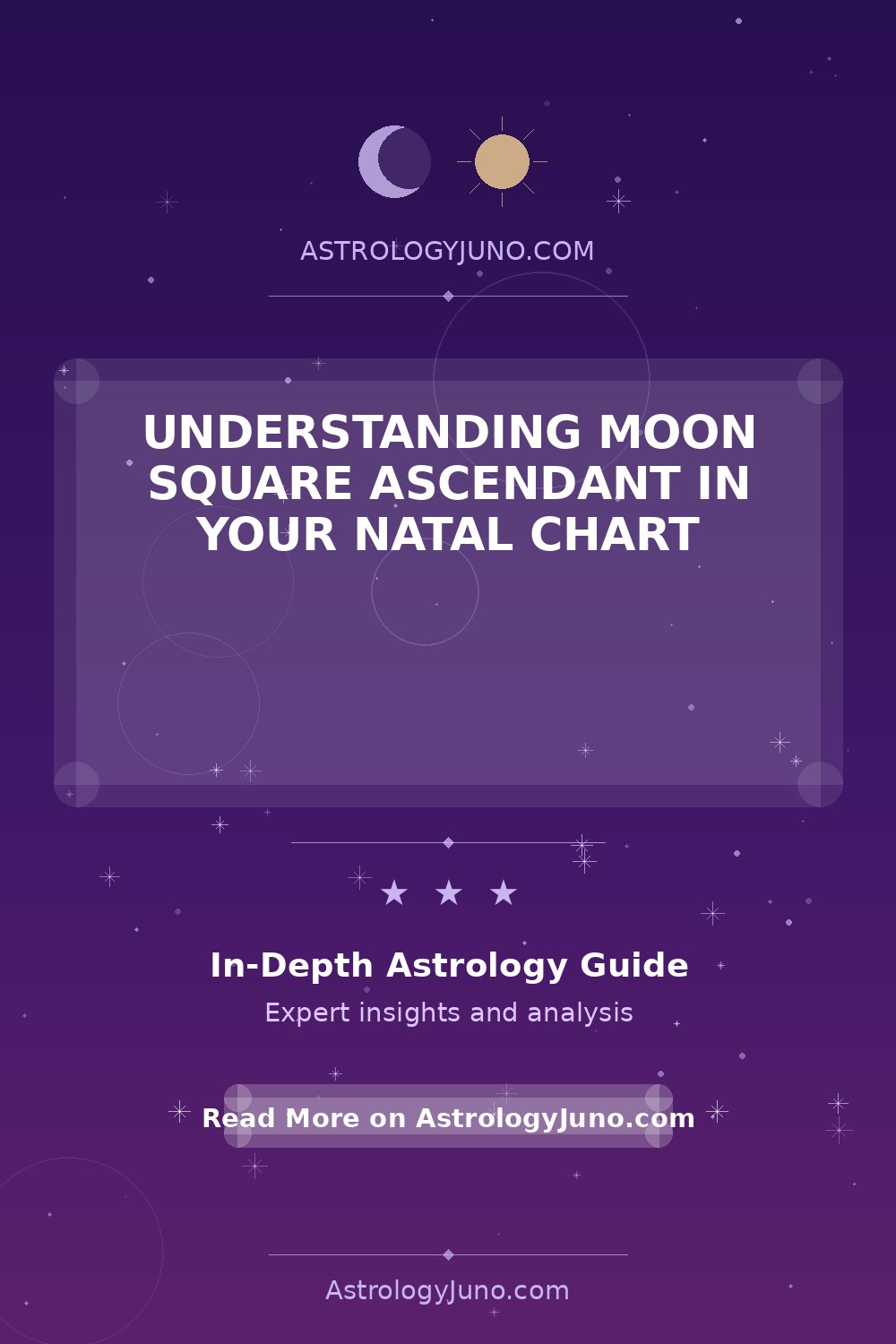Moon Square Ascendant: Insights and Meaning - Astrology Juno