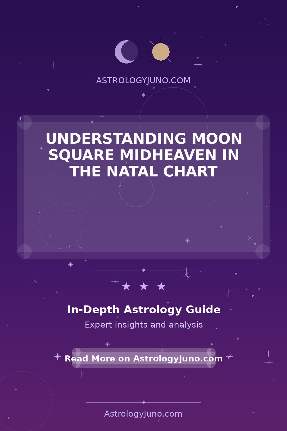 Moon Square Midheaven: Insights and Interpretations - Astrology Juno