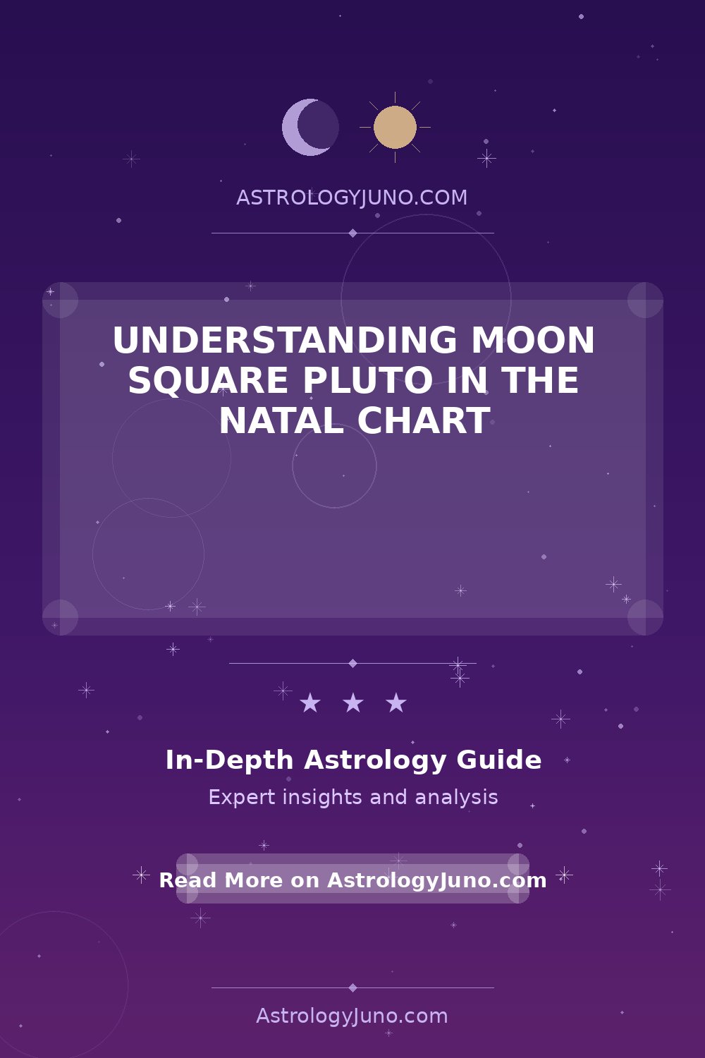 Moon Square Pluto Natal Chart Insights - Astrology Juno