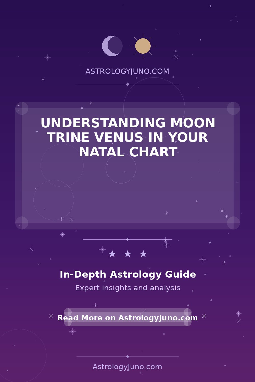 Moon Trine Venus: A Harmonious Aspect Explained - Astrology Juno