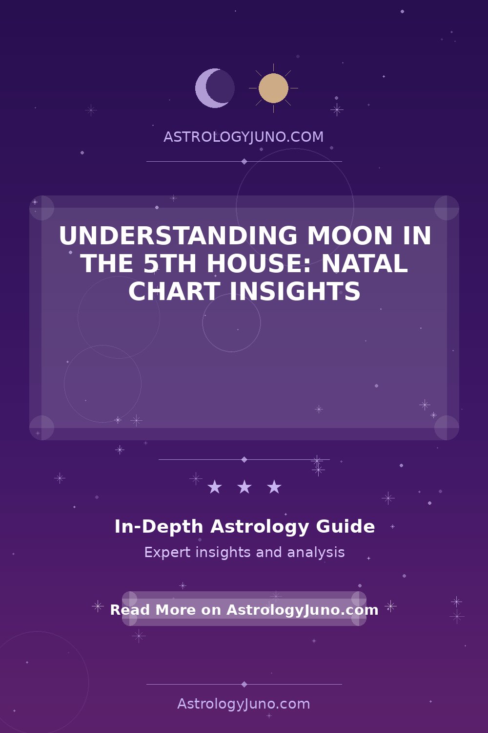 Moon in the 5th House: Natal Chart Significance - Astrology Juno
