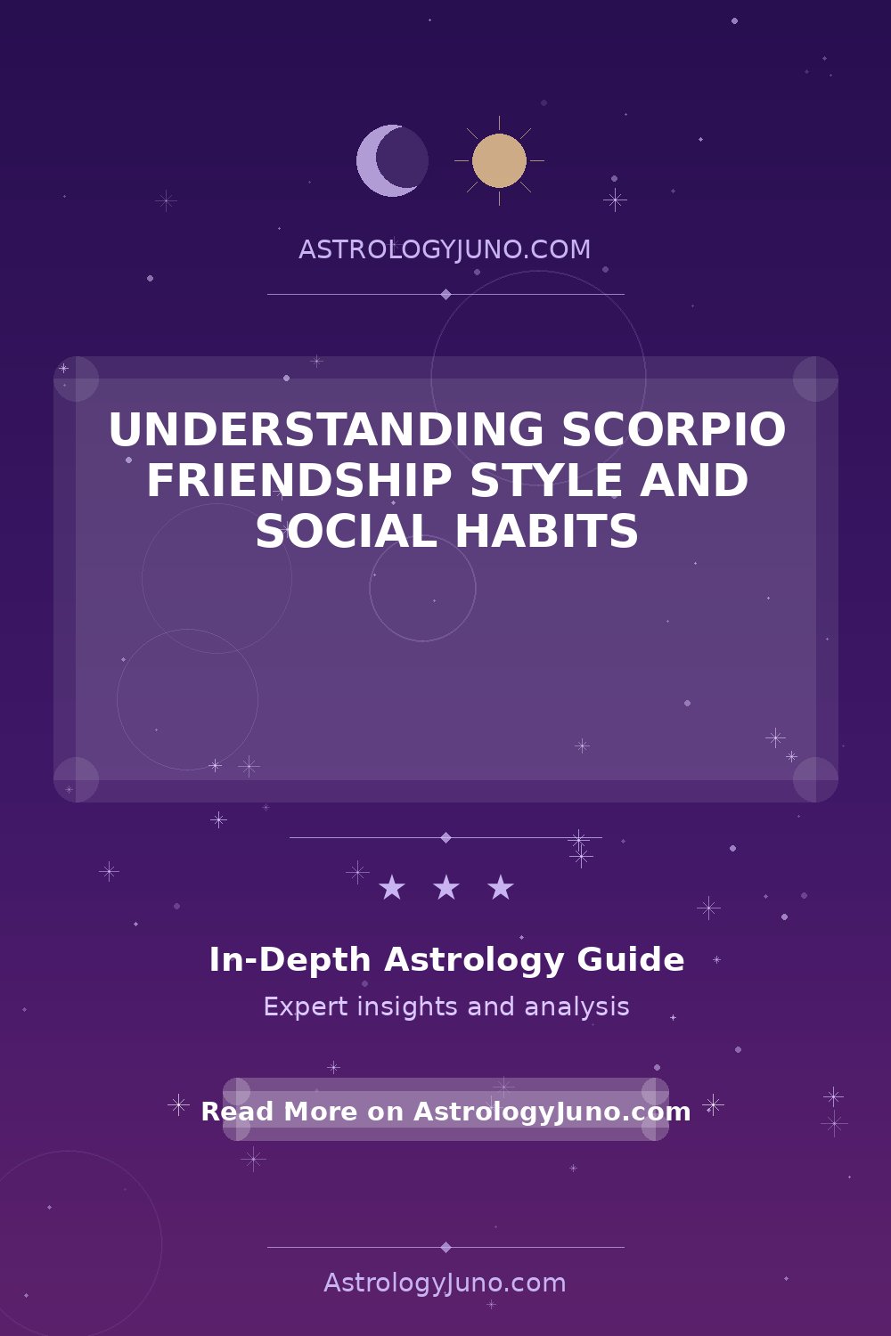 Scorpio Friendship Style: Traits & Social Habits Explained - Astrology Juno