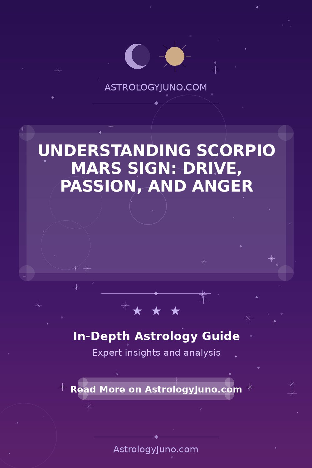 Scorpio Mars Sign: Passionate Drive and Intense Energy - Astrology Juno