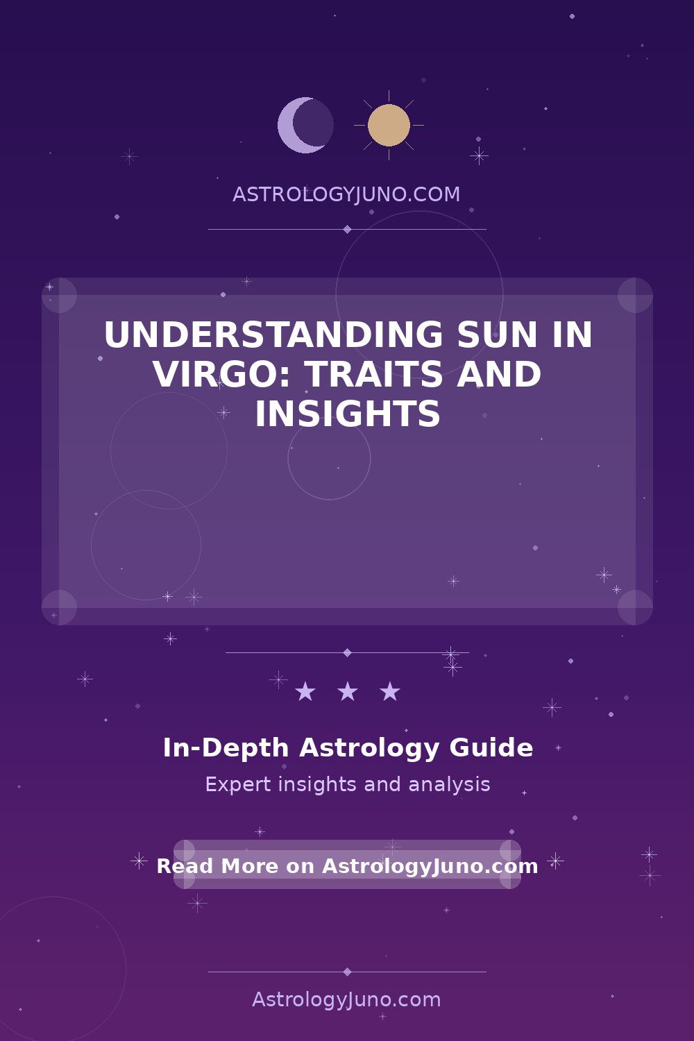 Sun in Virgo: Key Traits and Insights - Astrology Juno