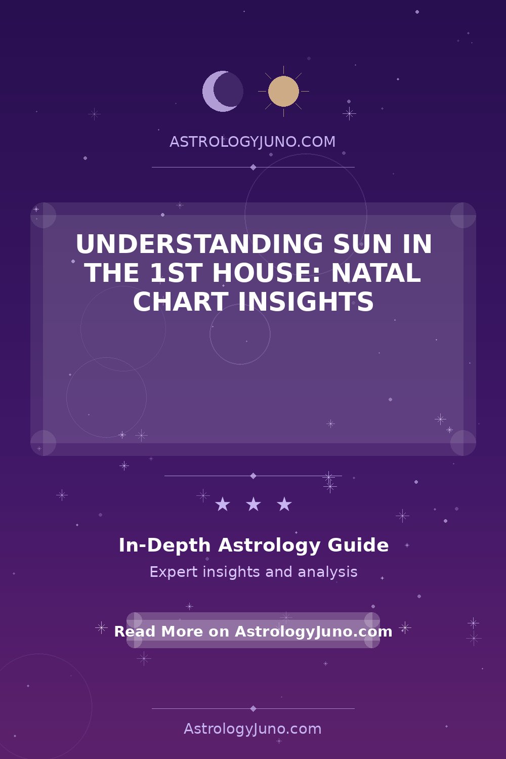Sun in the 1st House: Natal Chart Meaning Explained - Astrology Juno