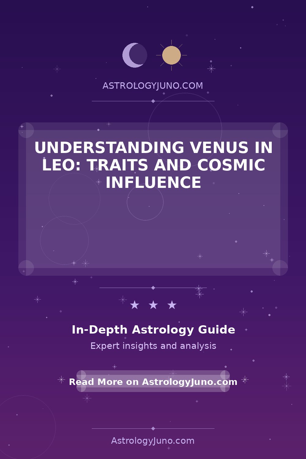 Venus in Leo: Traits, Meaning, and Insights - Astrology Juno