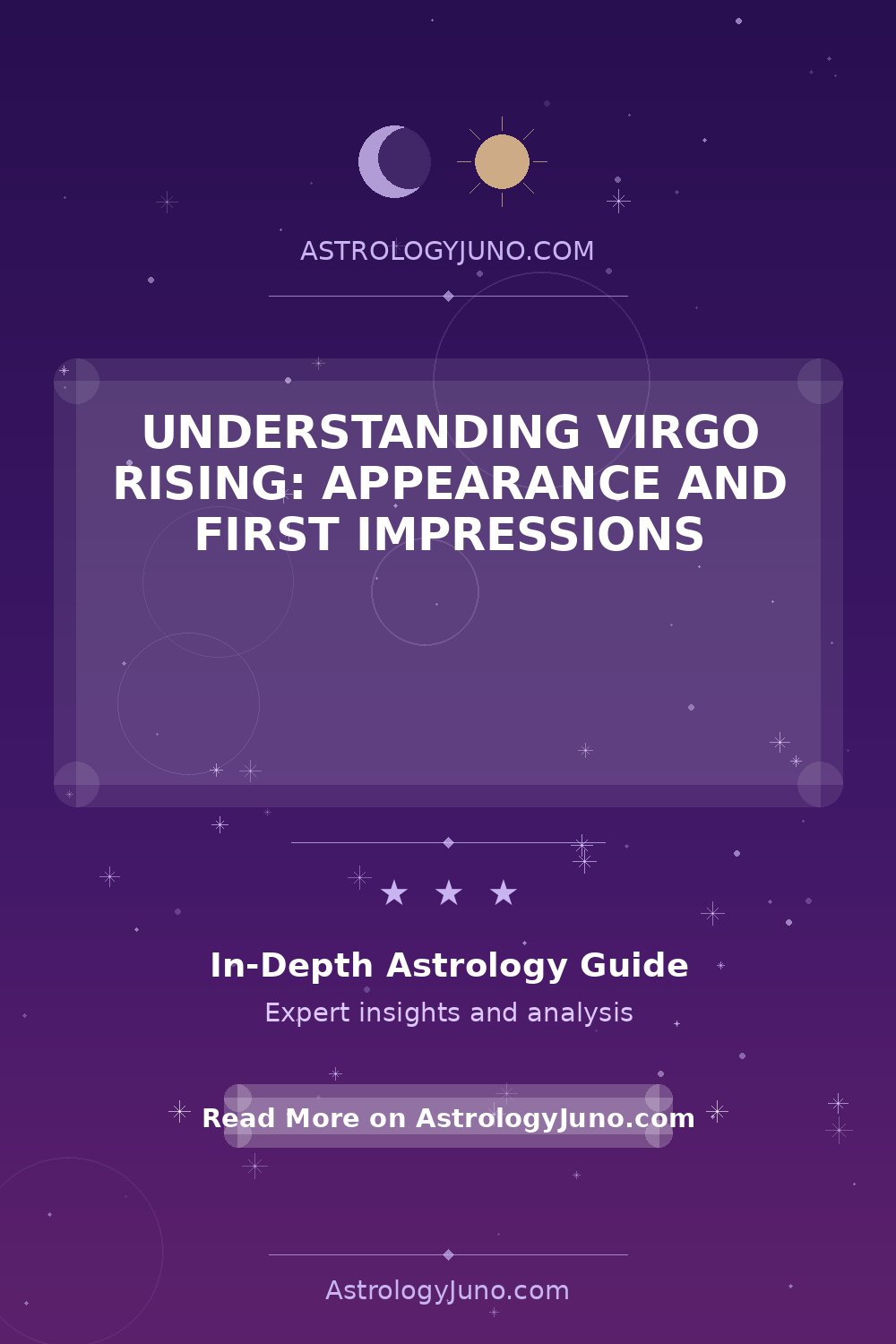 Virgo Rising Sign: Your Guide to Appearance & Impressions - Astrology Juno