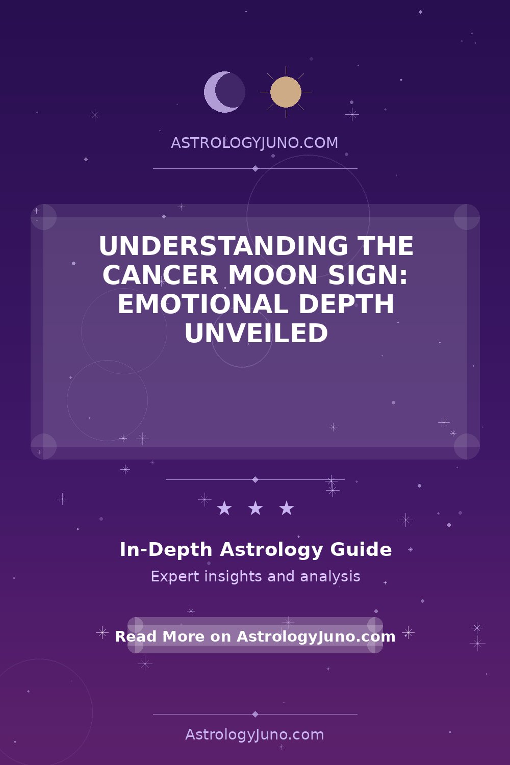 Cancer Moon Sign: Emotional Nature Explained - Astrology Juno