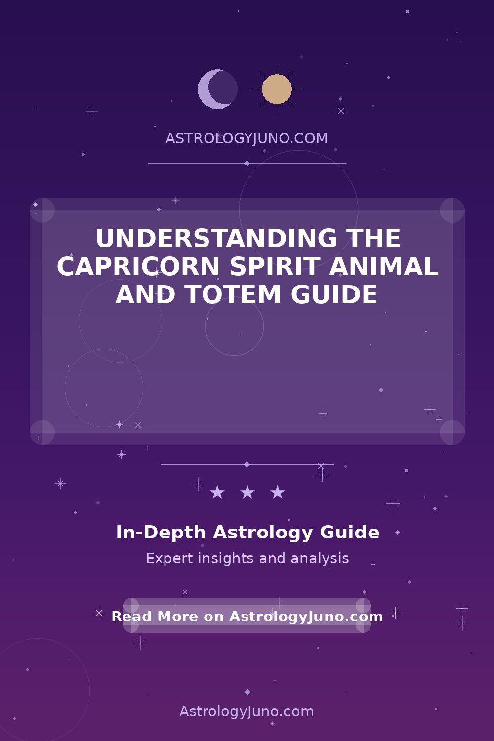 Capricorn Spirit Animal and Totem Insights - Astrology Juno
