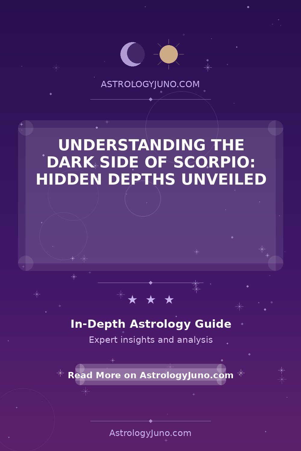 The Dark Side of Scorpio: What You Need to Know - Astrology Juno