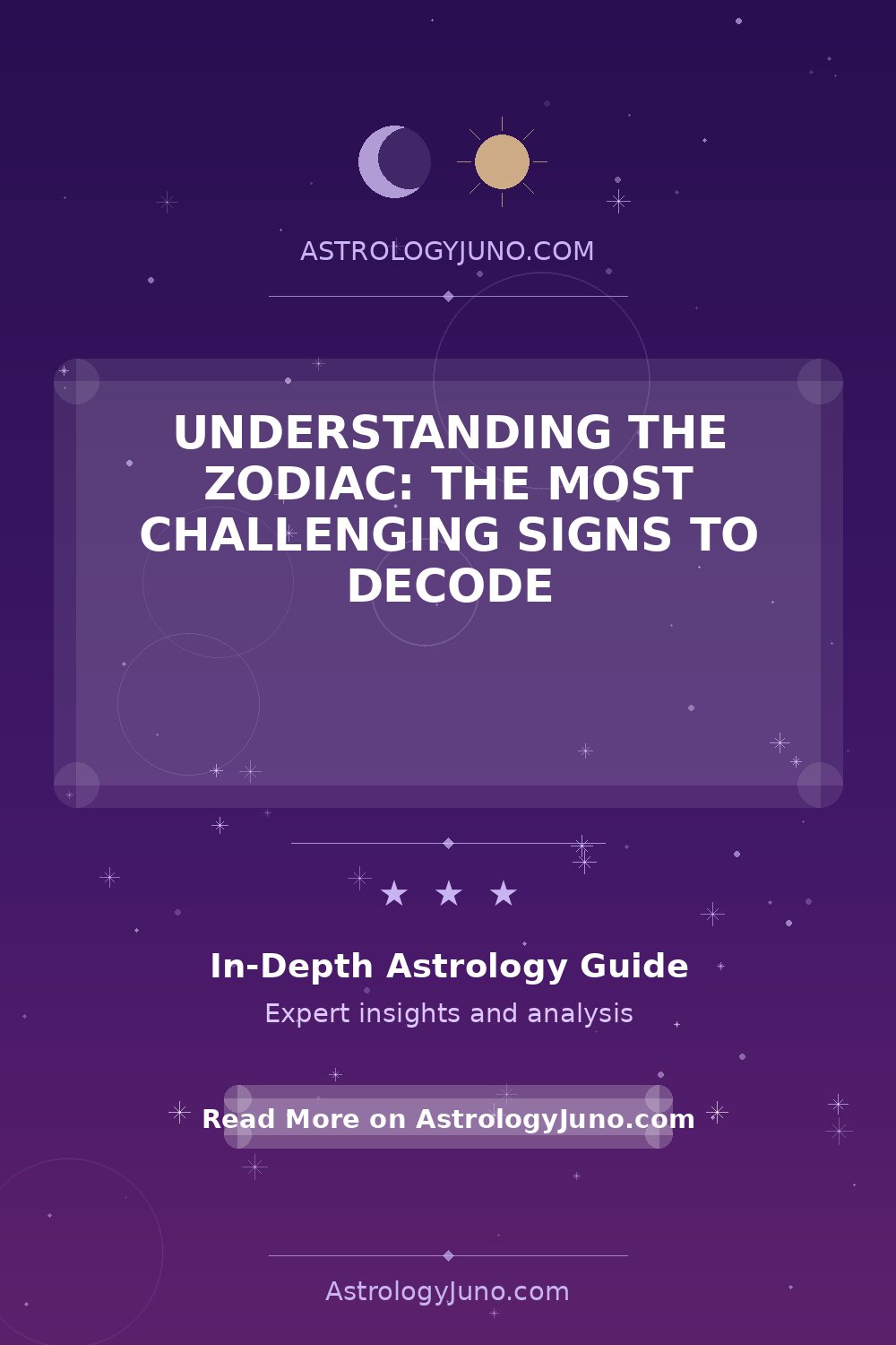 Understanding the Zodiac: The Most Challenging Signs to Decode ...