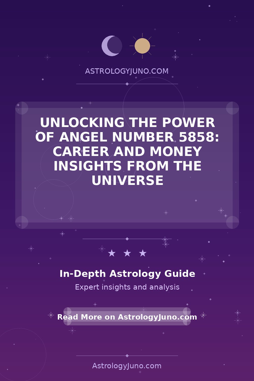 Unlocking the Power of Angel Number 5858: Career and Money Insights ...