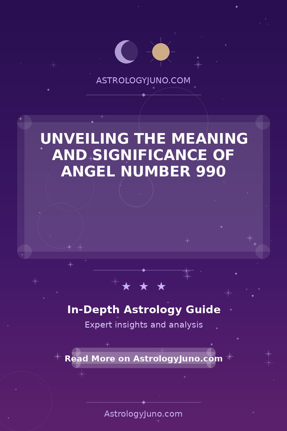 Unveiling the Meaning and Significance of Angel Number 990 - Astrology Juno