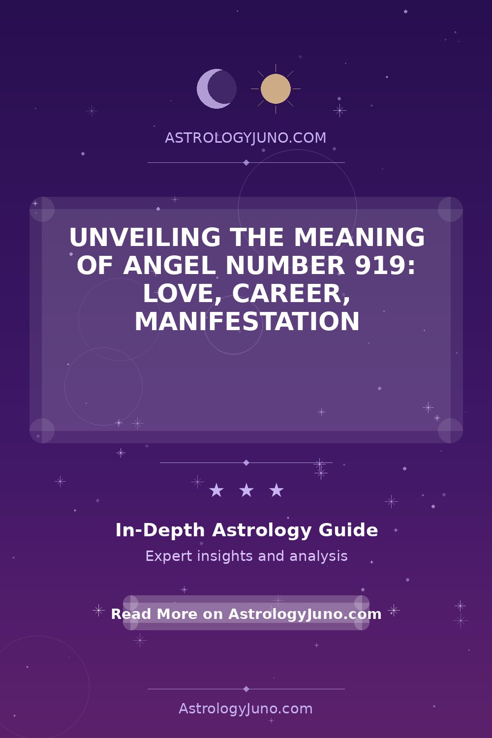 Angel Number 919: Love, Career, and Manifestation Insights - Astrology Juno