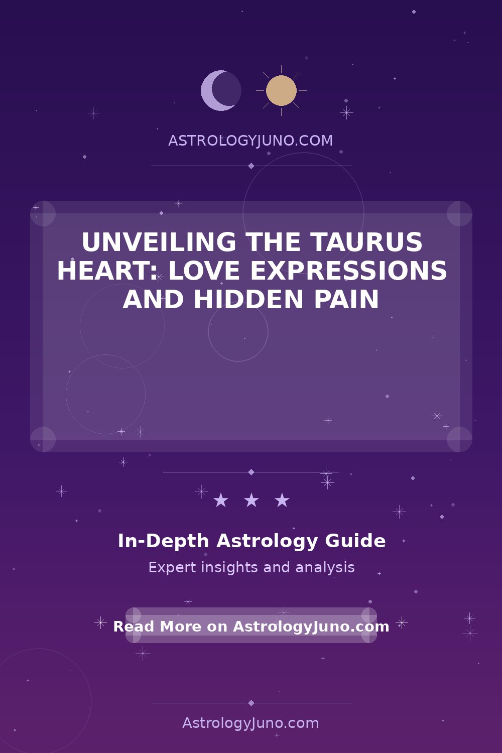 Unveiling the Taurus Heart: Love Expressions and Hidden Pain ...