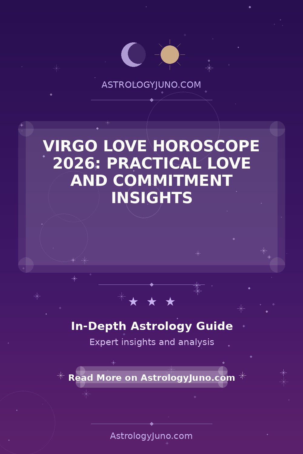 Virgo Love Horoscope 2026: Commitment & Relationships - Astrology Juno